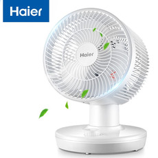 海尔/Haier 家用电风扇卧室轻音台式电扇客厅对流小风扇 XHJ1808