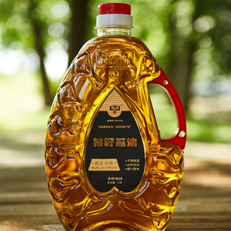 【仙桃富硒农产品】楚福/福盖乐/非转基因/脱皮冷榨/菜籽油1.8L