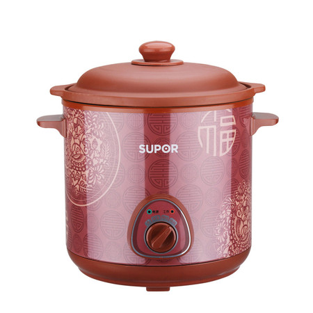 苏泊尔/SUPOR DKZ50B1-300电炖锅煮粥煲汤家用陶瓷砂锅炖盅图片