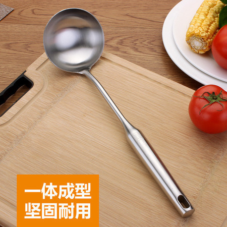 【义乌商城】不锈钢厨具304空心柄勺子厨房烹饪厨具不锈钢汤勺汤壳图片