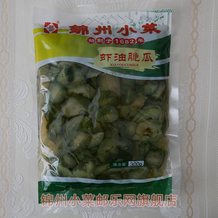 工农锦州牌锦州小菜  虾油脆瓜 300G图片