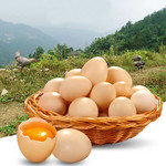 农家自产 新鲜土鸡蛋每枚40克±5克（邮政网点提货）