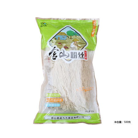 馥鼎 安徽含山县品为先正宗传统手工制作纯红薯粉丝 500g