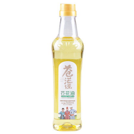 呼伦贝尔苍茫谣芥花油  物理压榨食用油  500ml