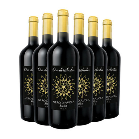 景皓汇 博林酒庄（Tenuta Bonincontro）- 阳光西西里黑阿沃干红葡萄酒图片