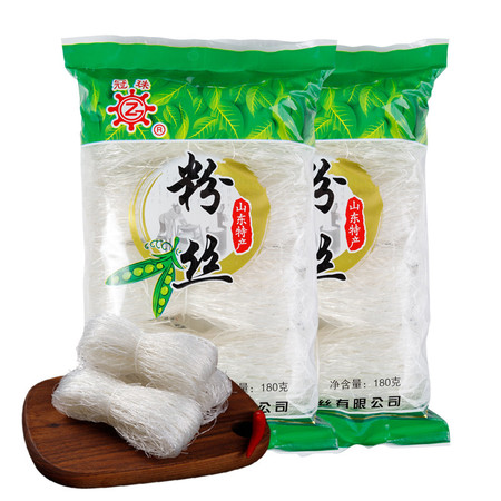 包邮 龙口粉丝 9.9元 180g*2包