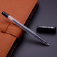 包邮得力S52中性笔筒装签字笔碳素笔学生办公用笔黑色水笔30支装