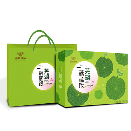 同福芜湖藕稀饭 速食甜品整盒180g*6*2礼盒图片