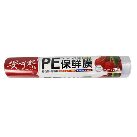 安可馨25*30PE保鲜膜5012图片