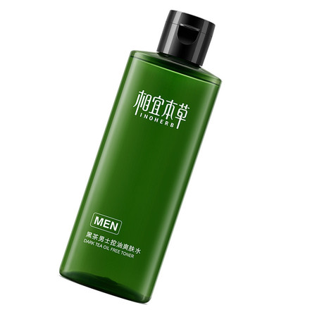 相宜本草 黑茶男士控油爽肤水200ml（化妆水 护肤化妆品）图片