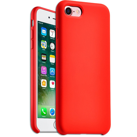 阿奇猫 苹果8iphone8硅胶手机壳红、黑多色可选图片