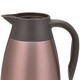 泰福高不锈钢2000ml咖啡壶褐色T1280、桃粉色T1284、T1283不锈钢本色多色可选