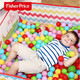 费雪  宝宝球池套装(婴幼儿童海洋球游戏围栏 内含100个玩具球) F0317 红色、绿色可选