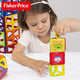 费雪 百变提拉积木儿童玩具建构片磁性积木磁铁玩具磁力片 费雪62+4PCS丛林探索套组