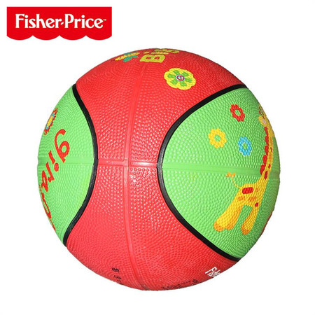 费雪 儿童玩具球 7寸卡通拍拍球幼儿园篮球 F0515 多色可选