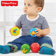 费雪 户外玩具 儿童玩具球 儿童摇摇球 F0903 绿色+红色、蓝色+黄色可选