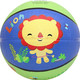 费雪 玩具球 宝宝健身球儿童篮球12cm F0525 （狮子、猴子可选）