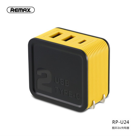 REMAX 酷彩 适配器 中规3.4A 2U RP-U24