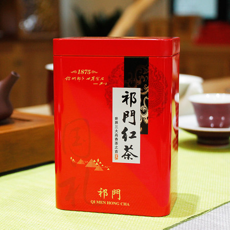 龙合新茶春茶安徽黄山原产正宗一级祁门红茶150g精品罐装茶叶图片