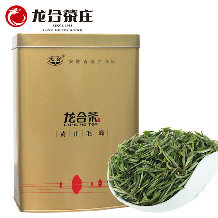 龙合 新茶春茶特级原产正宗安徽黄山毛峰绿茶正宗徽茶250g罐装茶叶