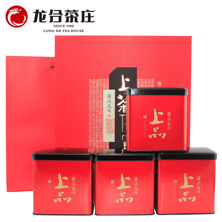 龙合 新茶明前春茶安徽特级黄山毛峰雀舌绿茶250g精品礼盒装茶叶图片