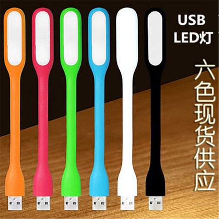 LED随身灯笔记本键盘灯 USB接口小台灯 移动电源照明灯