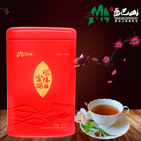 秦巴山富硒红茶 天然富硒红茶100g/罐图片