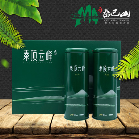 秦巴山富硒茶 出云 明前贡芽特级 50g×2罐