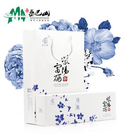 秦巴山紫阳富硒茶绿茶特级32g×4盒/条图片