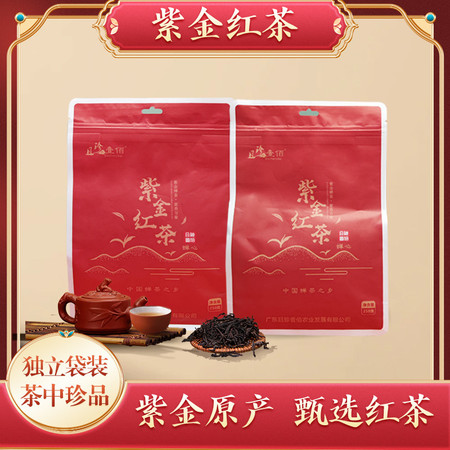 且珍壹佰 紫金蝉茶红茶（袋装）