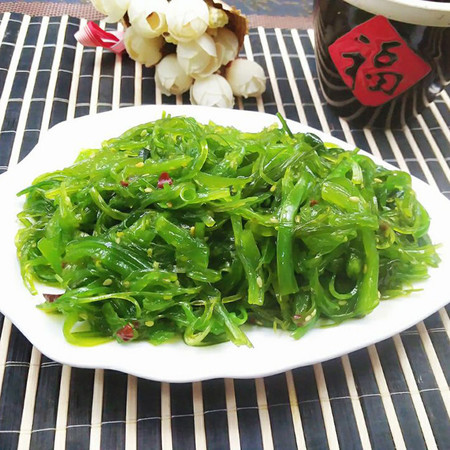 【威海馆】即食中华海草沙拉 裙带菜海藻寿司沙律海草菜 400g（部分省份包邮）图片