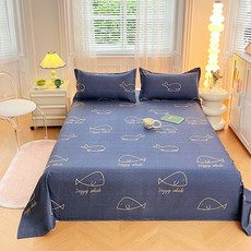 雅乐巢/GAGKUNEST  芦荟棉单单件床罩夏季床套1.5米床单人双人床1.8单单品