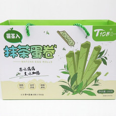 鑫品 【金坛】T108碾茶入抹茶蛋卷  茶味零食 蛋卷