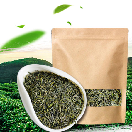 高原茗株 早春绿茶毛峰碎片茶浓香耐泡绿茶250g（买1送1）图片