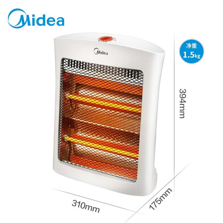 美的（Midea）远红外立式节能家用办公室速热取暖器NS8-15D图片