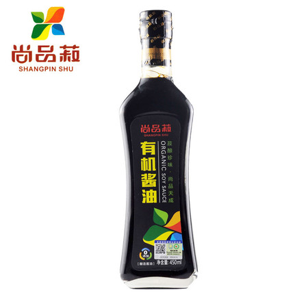 【邮选七台河直营】尚品菽有机酱油 450ml/瓶