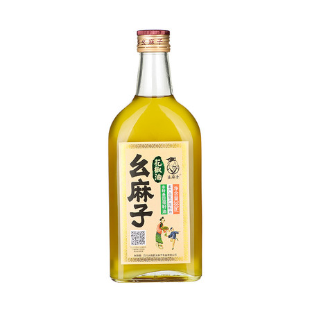 幺麻子 四川特产椒麻油 花椒油380ml 四川麻油青花椒油特麻调味油 凉菜拌菜烹饪火锅