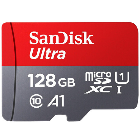 闪迪/SANDISK TF卡128GB读速98MB/s至尊高速移动MicroSDHC存储卡