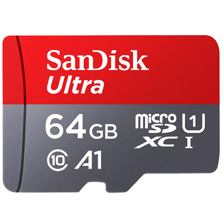 闪迪/SANDISK TF卡 64GB读速98MB/s至尊高速移动MicroSDHC存储卡