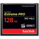 闪迪/SANDISK CF卡 128GB 读速160MB/s 写速150MB/s 至尊超极速 存储卡