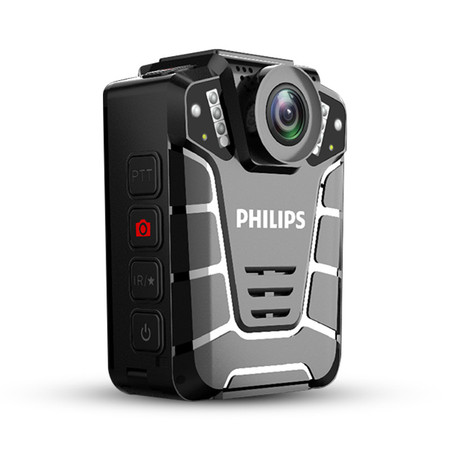 飞利浦/PHILIPS VTR8110 执法记录仪 便携音视频记录仪1080P高清红外夜视摄像机图片