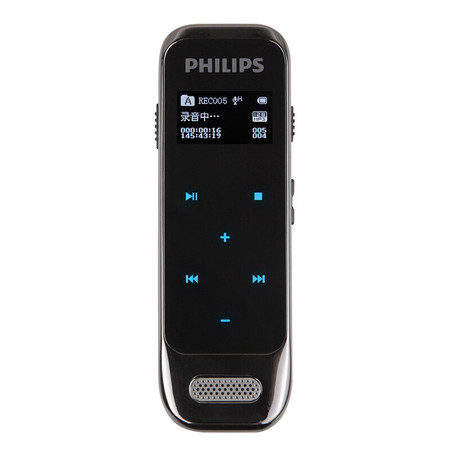 飞利浦/PHILIPS VTR6600 8GB 学习记录 高清触摸微型数字降噪 飞利浦录音笔