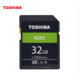 东芝TOSHIBA 32GB SD卡读速100MB/s /64G/128G支持高清拍摄高速相机存储卡