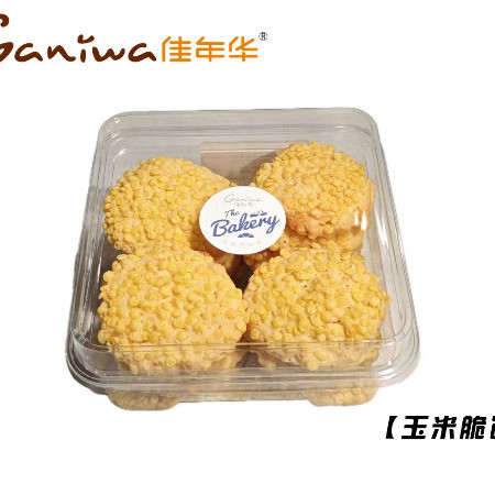 佳年华烘焙坊 【四平】玉米脆饼300克/盒*2图片