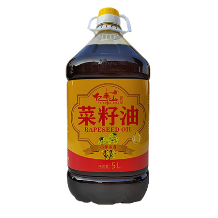 亿丰山 【邵阳 洞口】洞口亿丰山小榨浓香菜籽油5L/瓶