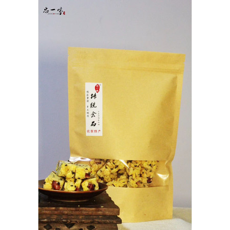 【忠一味】 玉米花生酥  250克袋装  办公休闲零食  松香脆图片