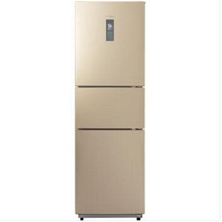 [驻马店地区积分兑换专用]美的(Midea)226升 电脑横控三门冰箱