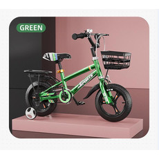 豪威 儿童自行车3岁男女宝宝脚踏车2-4-9岁童车12-14-16寸小孩单车