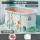 豪威 免安装折叠泡澡桶家用洗澡成人儿童通用加厚款折叠沐浴桶