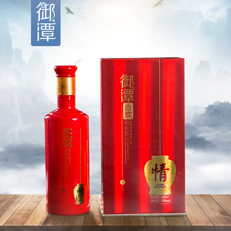 【衡水特色】 御潭·合欢 清香型 白酒 39度 500ml/瓶图片